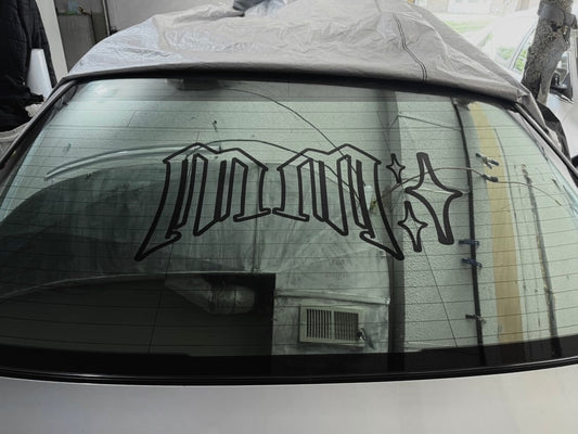 Gothic Abbrv. Decal