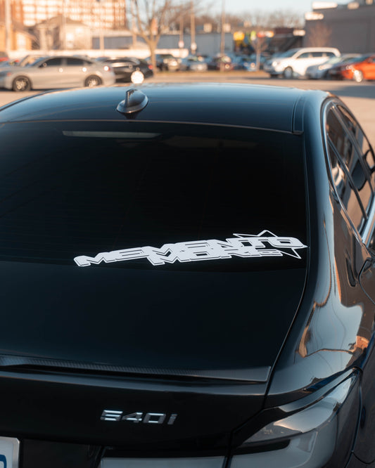 MMcc Retro logo Decal