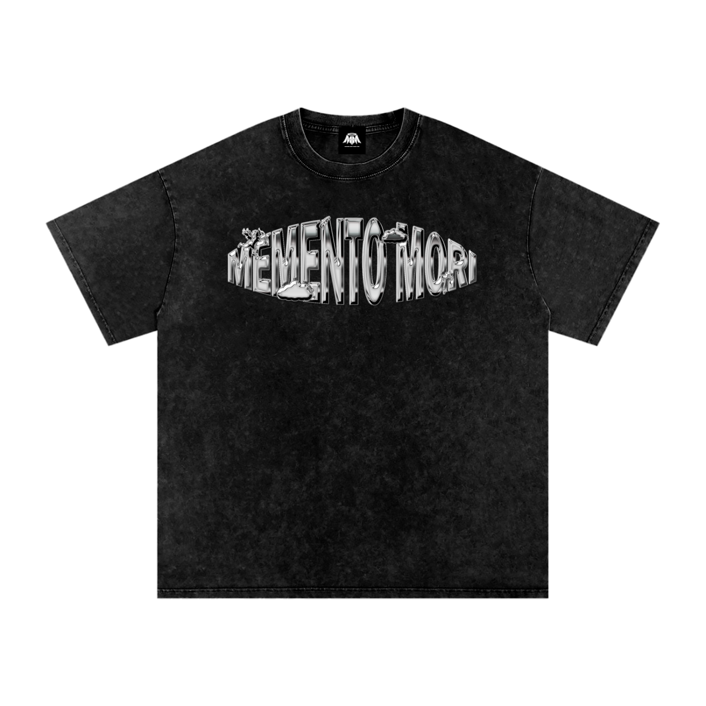 Chrome Heavenly Logo Snow Washed T-Shirt