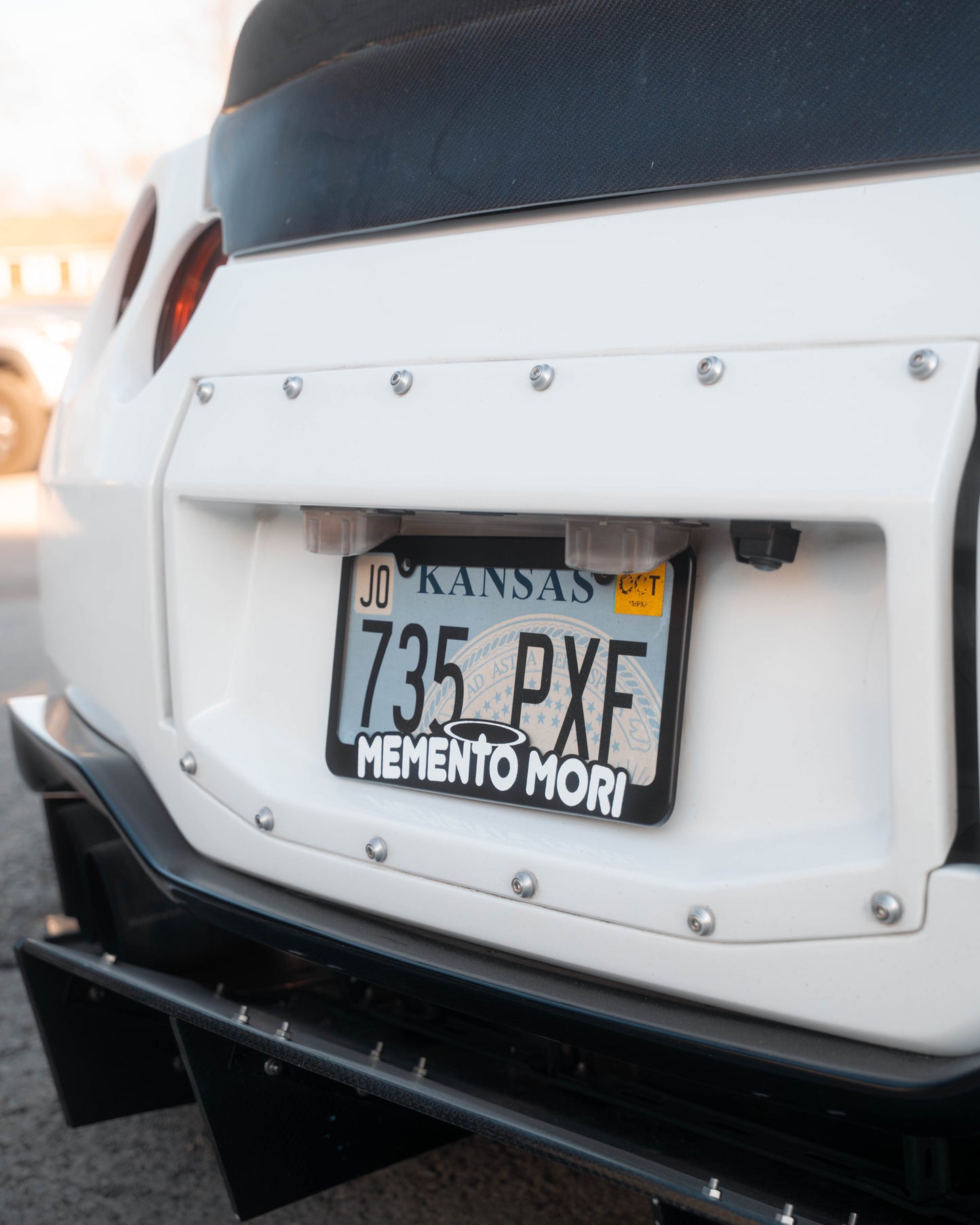 Halo Plate frame (BLK)