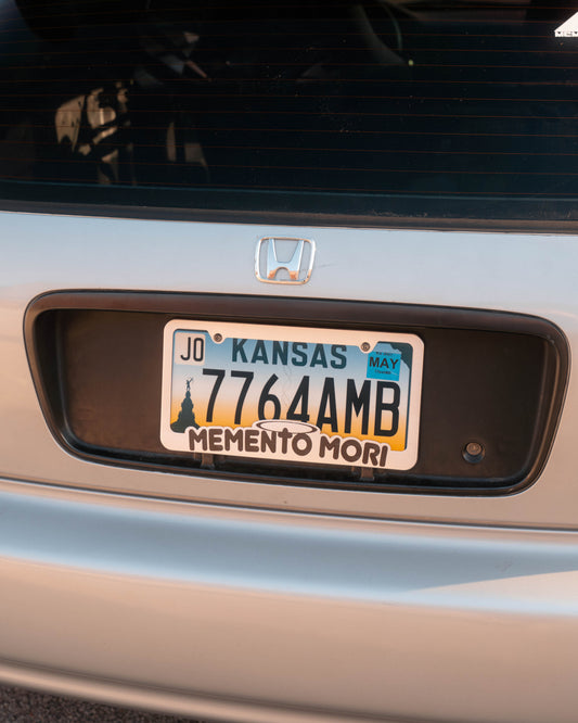 Halo Plate Frame (SILV)